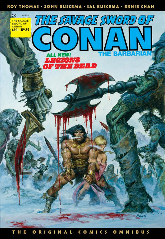 The Savage Sword of Conan the Barbarian Original Omnibus Vol. 3 (Direct Market Edition Hardcover)