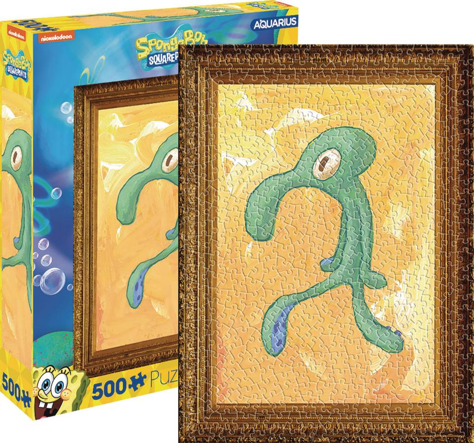 Spongebob Squarepants Bold and Brash 500 Piece Puzzle