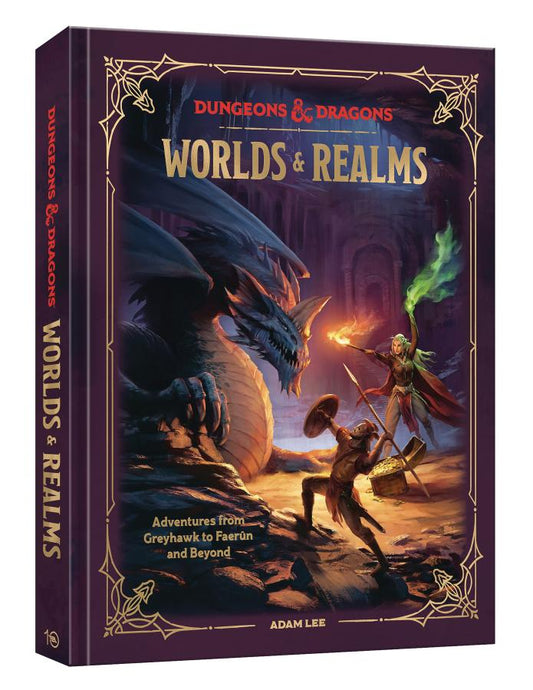 Dungeons & Dragons Worlds & Realms: Adventures from Greyhawk to Faerûn and Beyond (Hardcover)