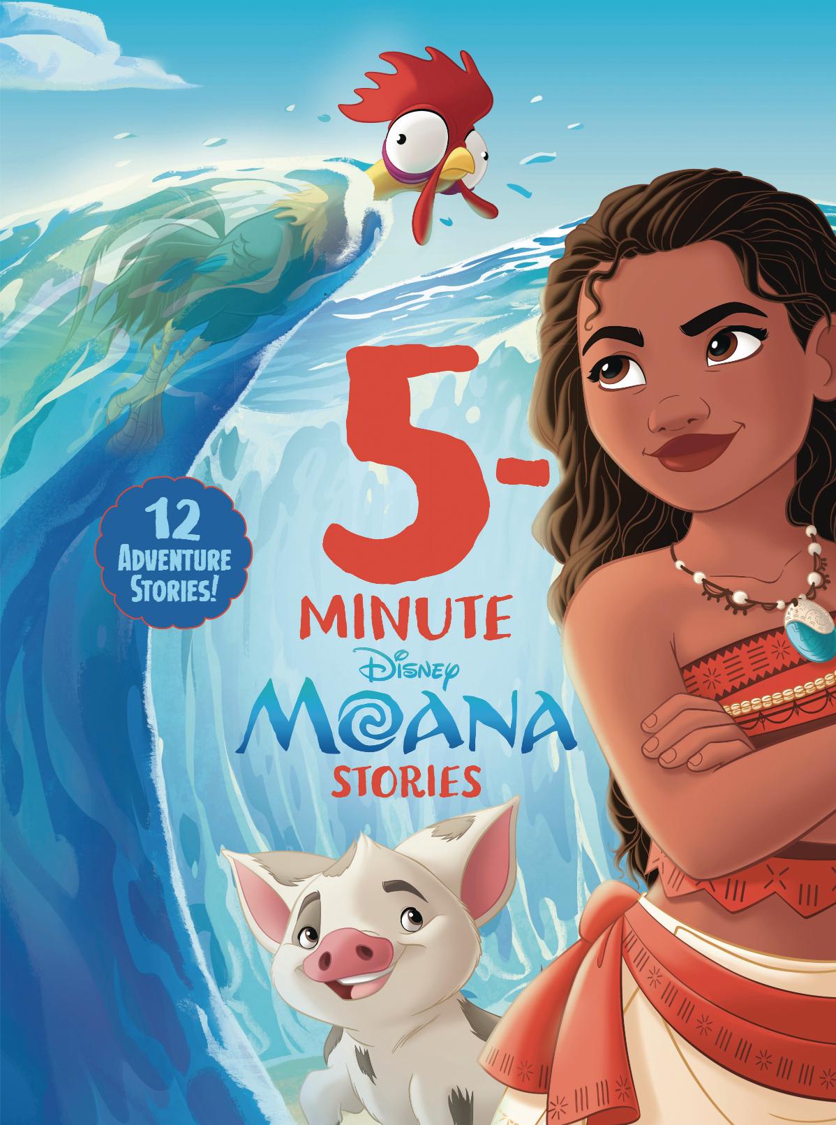 5-Minute Moana Stories (Storybook Collection Hardcover)