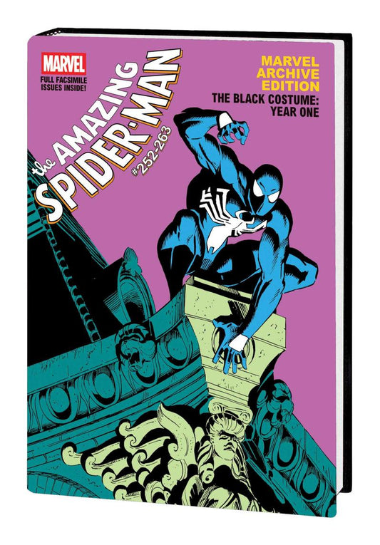 Marvel Archive Edition: Amazing Spider-Man - The Black Costume: Year One Gallery Edition Ron Frenz Original First Issue Cover (Hardcover)