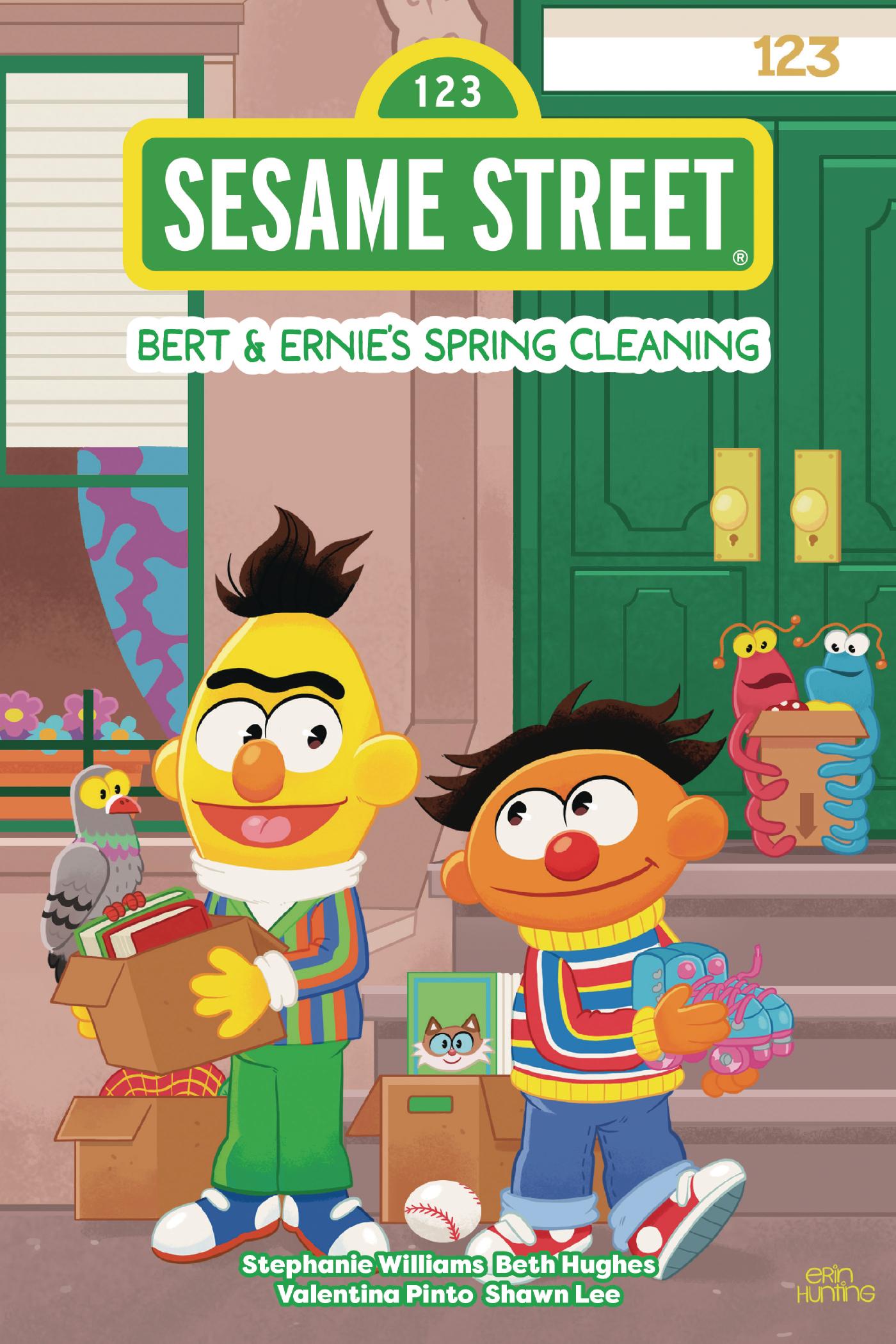 Sesame Street: Bert & Ernie's Spring Cleaning (Hardcover)