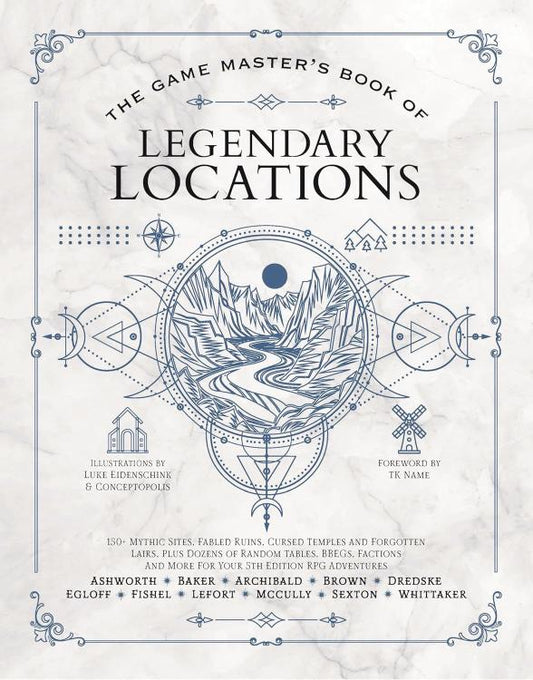 The Game Master’s Book of Legendary Locations (The Game Master Series)