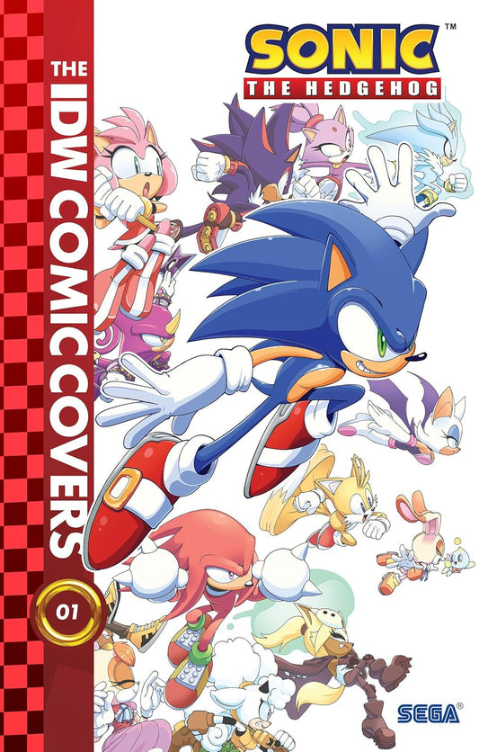 Sonic the Hedgehog: The IDW Comic Covers, Vol. 1 (Hardcover)