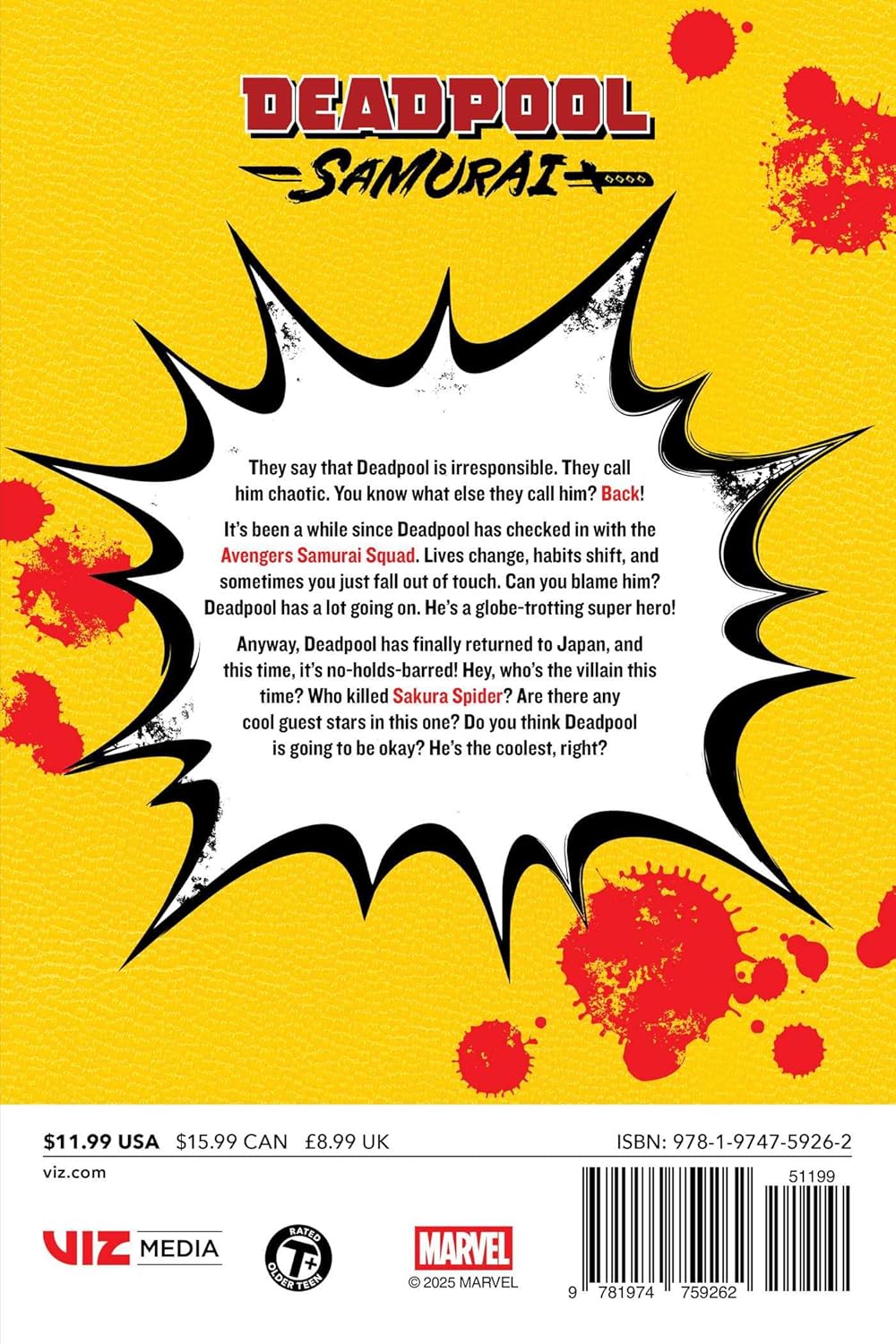 Deadpool: Samurai, Vol. 3
