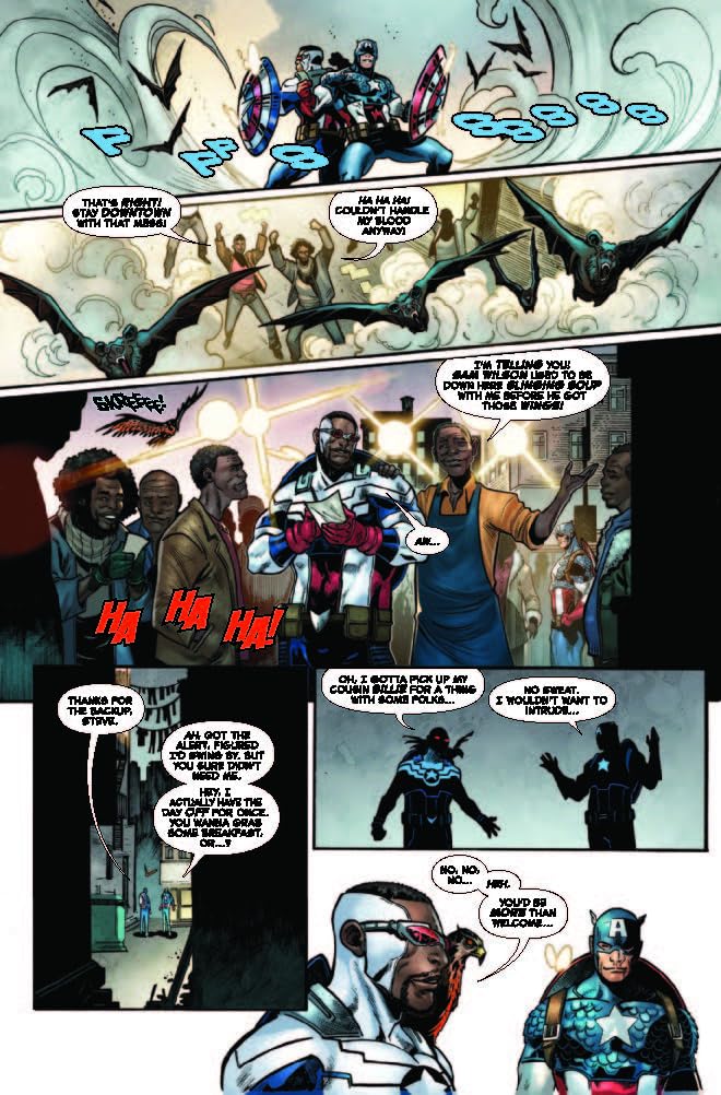 Sam Wilson, Captain America: Better Angels