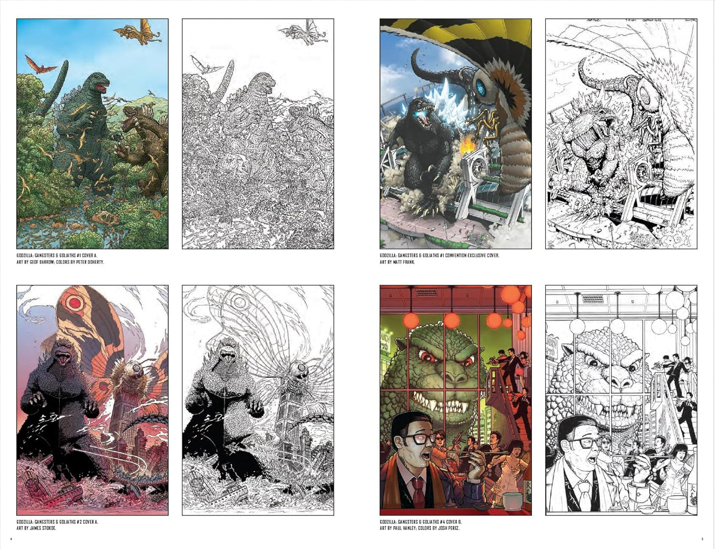 Godzilla: The Monster Comic Art Collection (Hardcover)