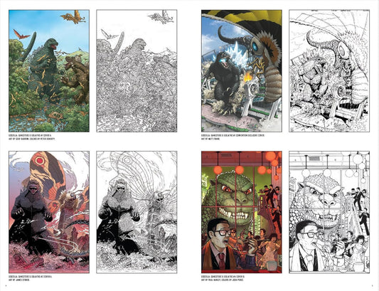 Godzilla: The Monster Comic Art Collection (Hardcover)