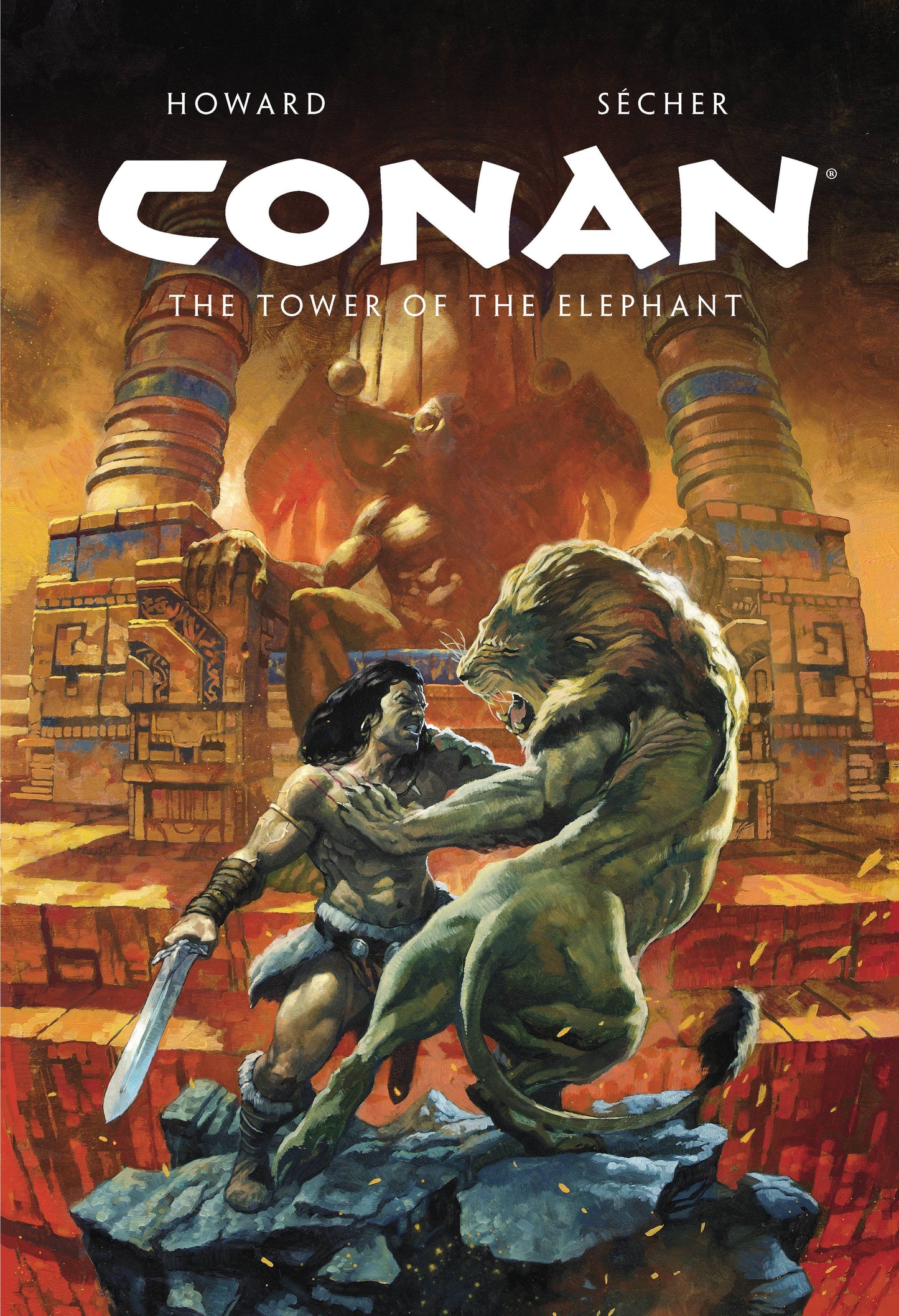 Conan Illustrated: The Tower of the Elephant (Hardcover)