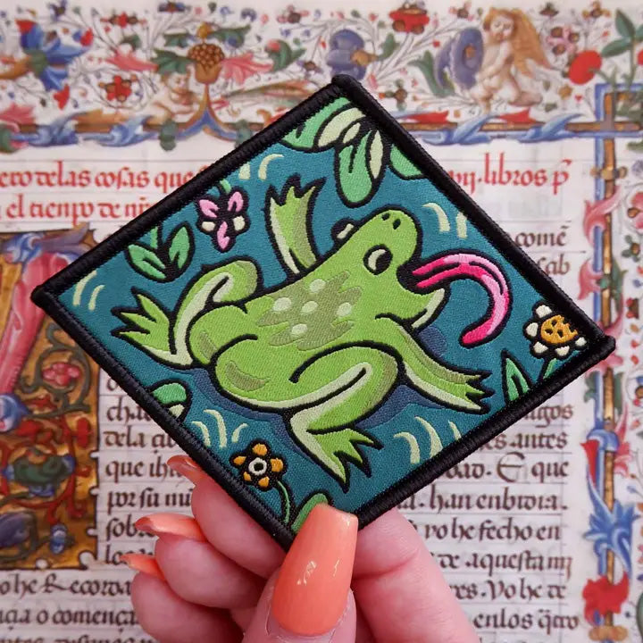 Cat Coven Patch: Big Booty Frog
