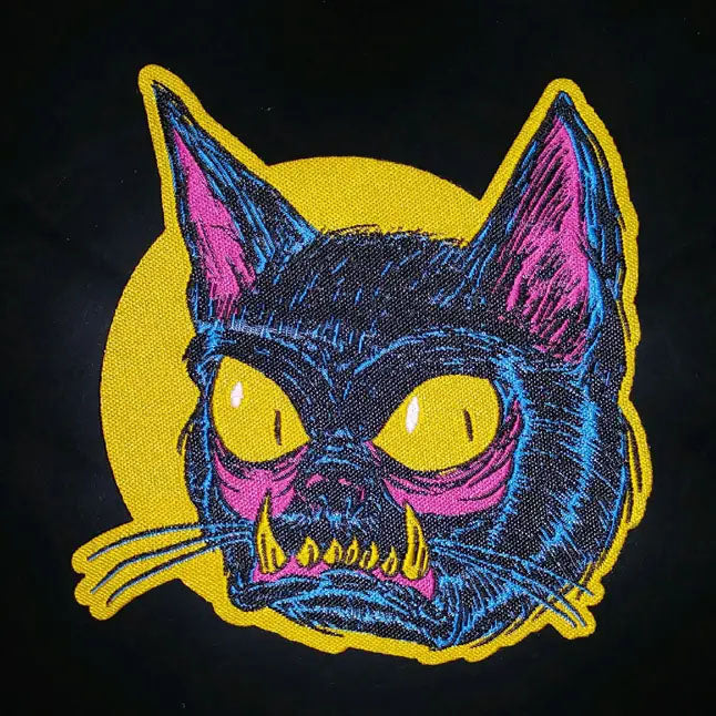 GOBLINHAUS Patch: Kitty (black cat)