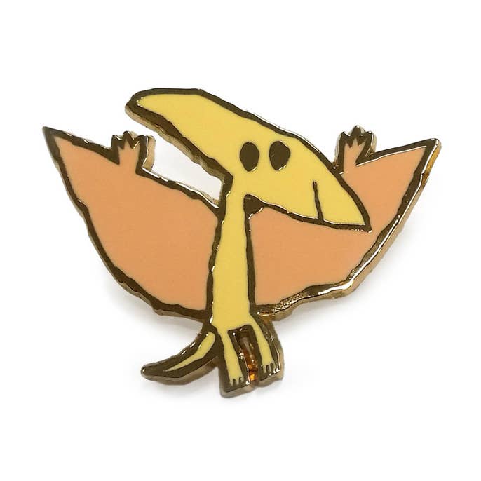 The Scott C Shop Enamel Pin: Dactyl