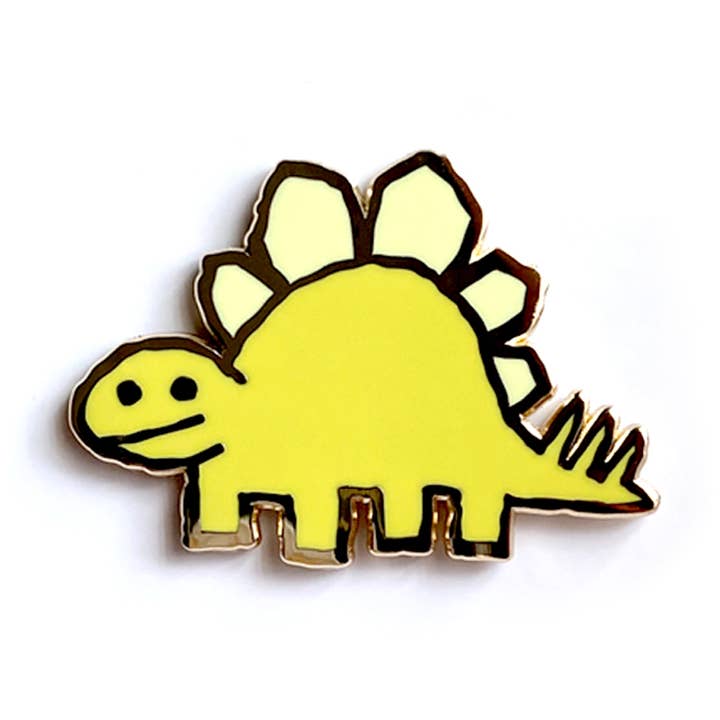 The Scott C Shop Enamel Pin: Stego