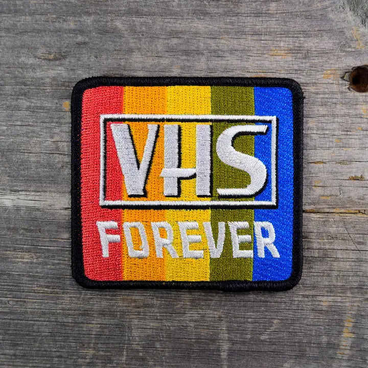 Quiet Tide Goods Patch: VHS Forever