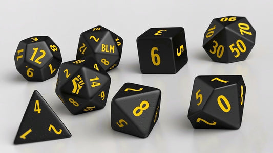 Heartbeat Dice Set: Black Lives Matter (7)