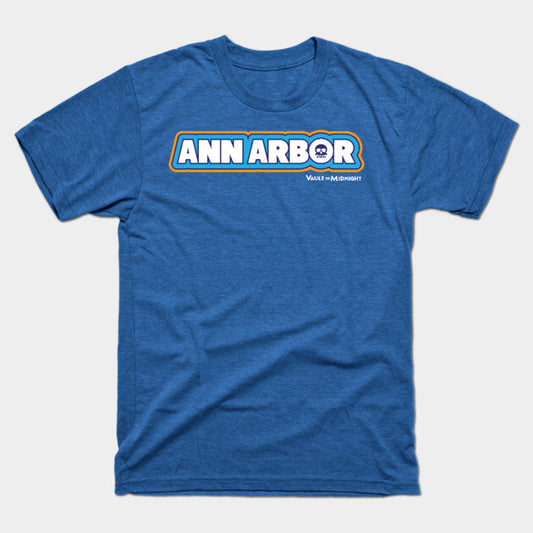 T-Shirt: Vault of Midnight Ann Arbor - Royal Blue