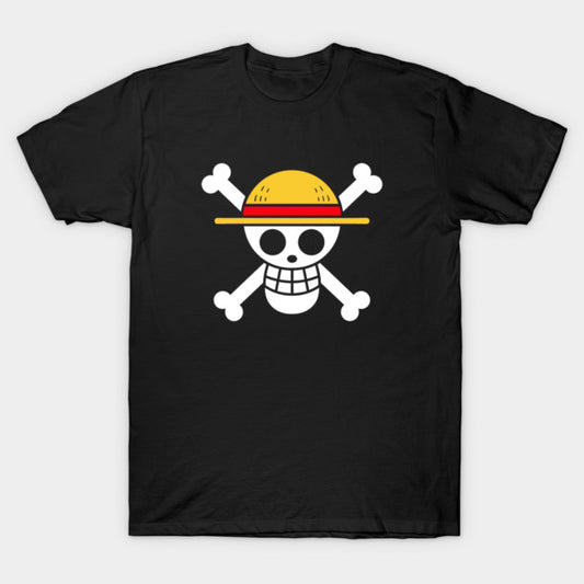 T-Shirt: One Piece Vintage - Black
