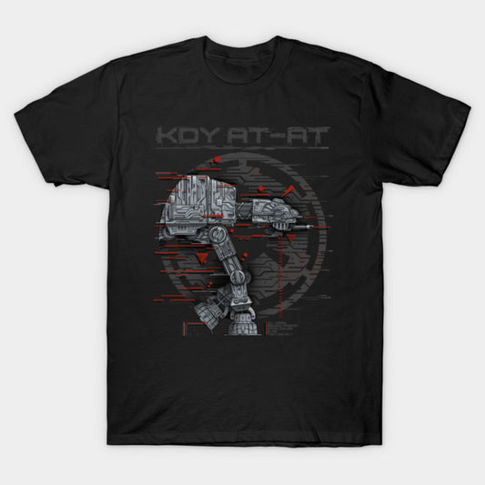 T-Shirt: Imperial Walker - Black