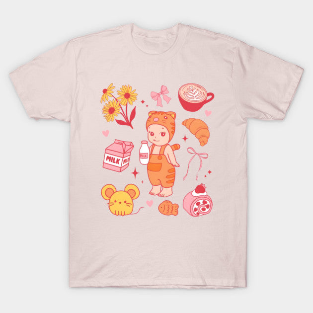 T-Shirt: Sonny Angel Y2K - Soft Pink