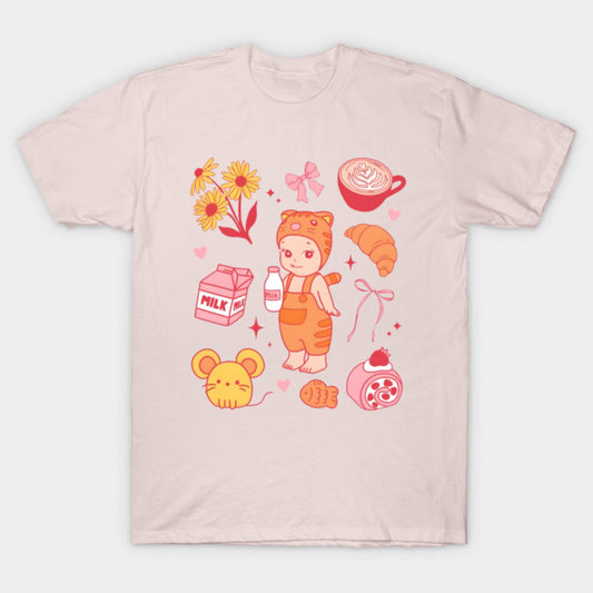 T-Shirt: Sonny Angel Y2K - Soft Pink