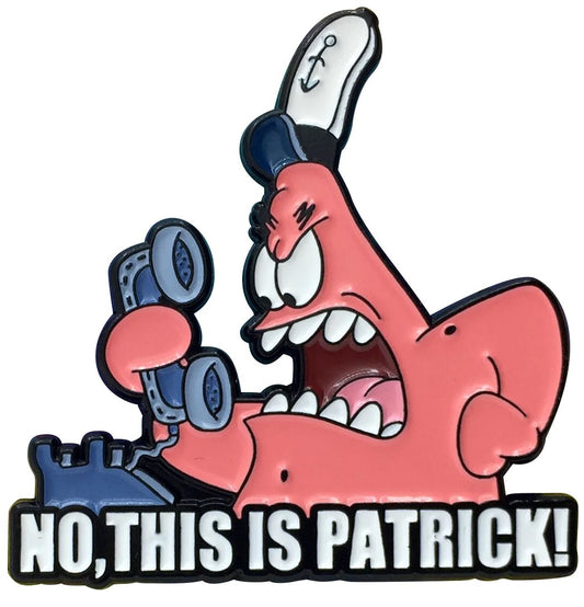 Enamel Pin: Spongebob - No, This Is Patrick!