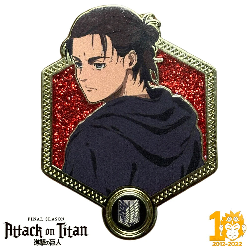 Enamel Pin: Attack on Titan - Eren (Golden Series)