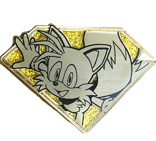 Enamel Pin: Sonic the Hedgehog - Miles "Tails" Prower (Golden Series)