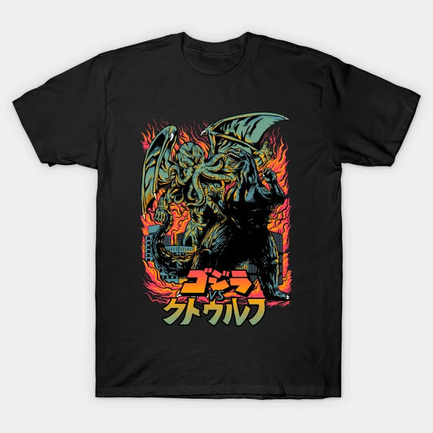 T-Shirt: Clash of Gods - Black