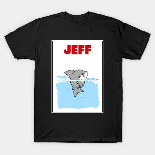 T-Shirt: Jeff Jaws - Black