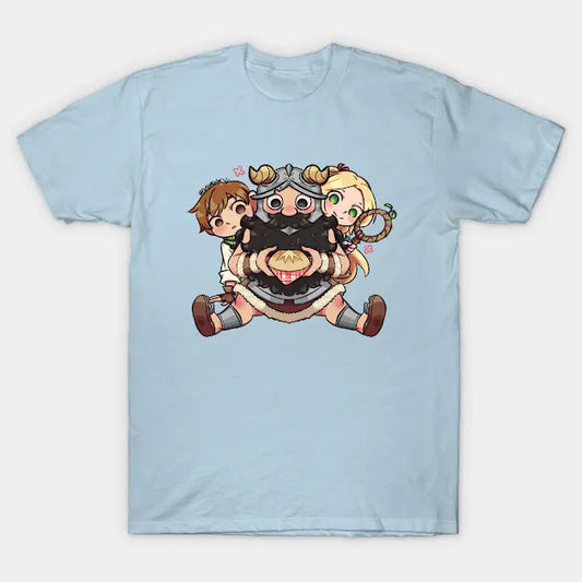 T-Shirt: Senshi Pan - Light Blue