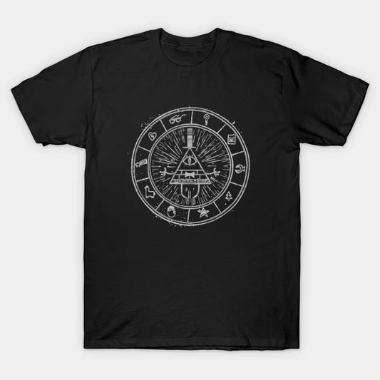 T-Shirt: Bill Cipher - Black