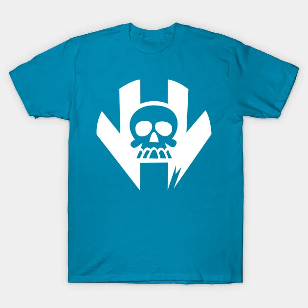 T-Shirt: Vault of Midnight Minimal Logo - Teal