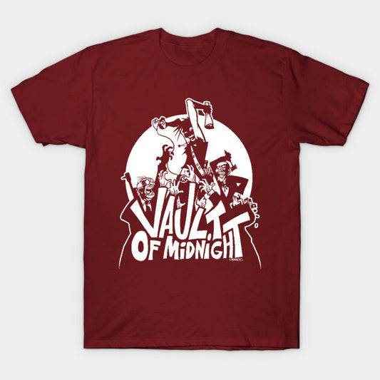 T-Shirt: Vault of Midnight - Zombies (Maroon)
