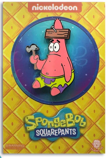 Enamel Pin: Spongebob - Nail in Head Patrick