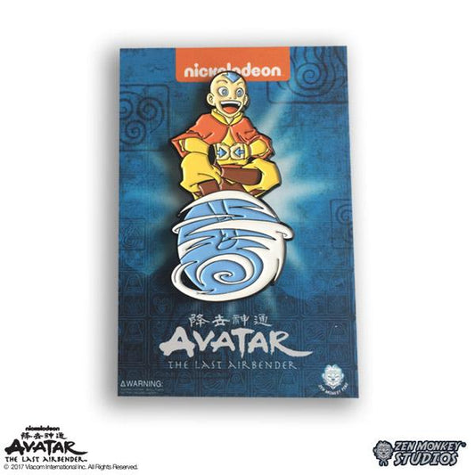 Enamel Pin: Avatar the Last Airbender - Aang on Air Scooter