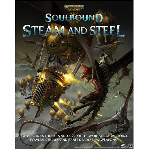 Warhammer Age of Sigmar RPG: Soulbound - Steam & Steel (Hardcover)