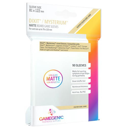 Board Game Sleeves: Gamegenic - MATTE Dixit / Mysterium (90)