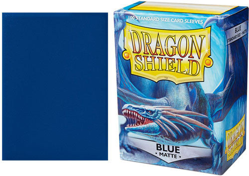 Dragon Shield: Card Sleeves - Matte Blue (100)