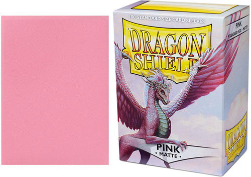 Dragon Shield: Card Sleeves - Matte Pink (100)