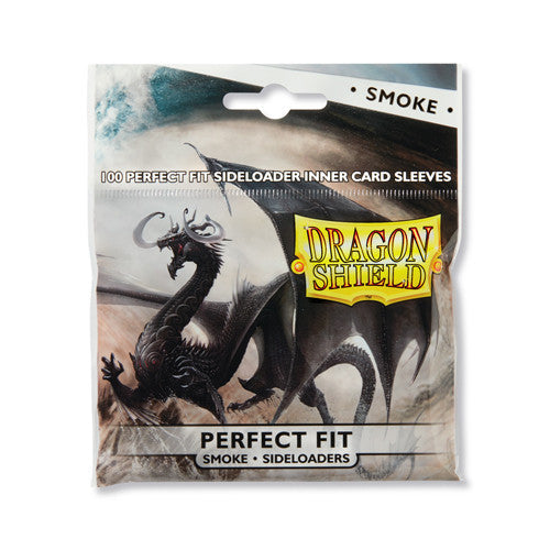 Dragon Shield: Perfect Fit Card Sleeves - Smoke Sideloaders (100)