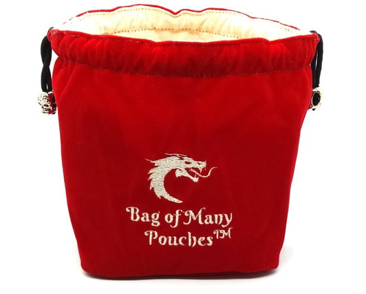 Dice Bag of Many Pouches: Red