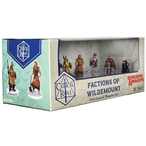 Critical Role Miniatures: Factions of Wildemount - Clovis Concord & Menagerie Coast Box Set