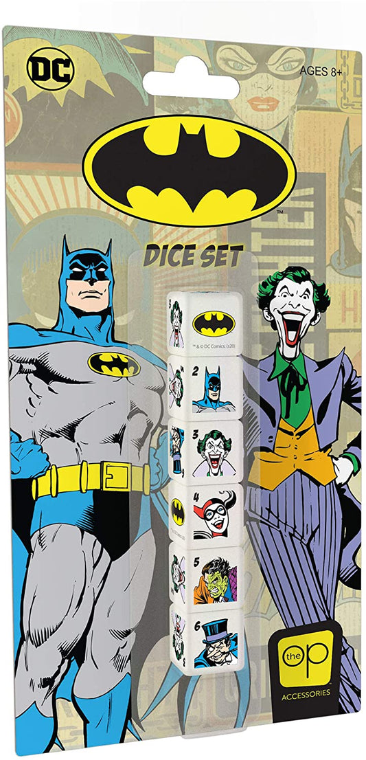 D6 Dice Set: Batman