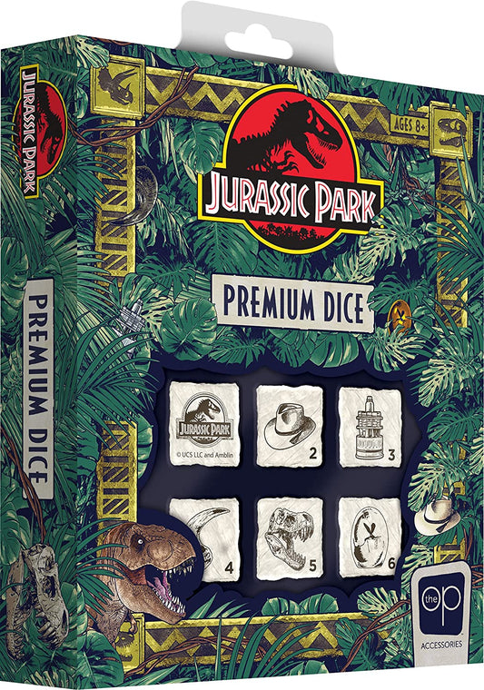 D6 Dice Set: Premium Jurassic Park