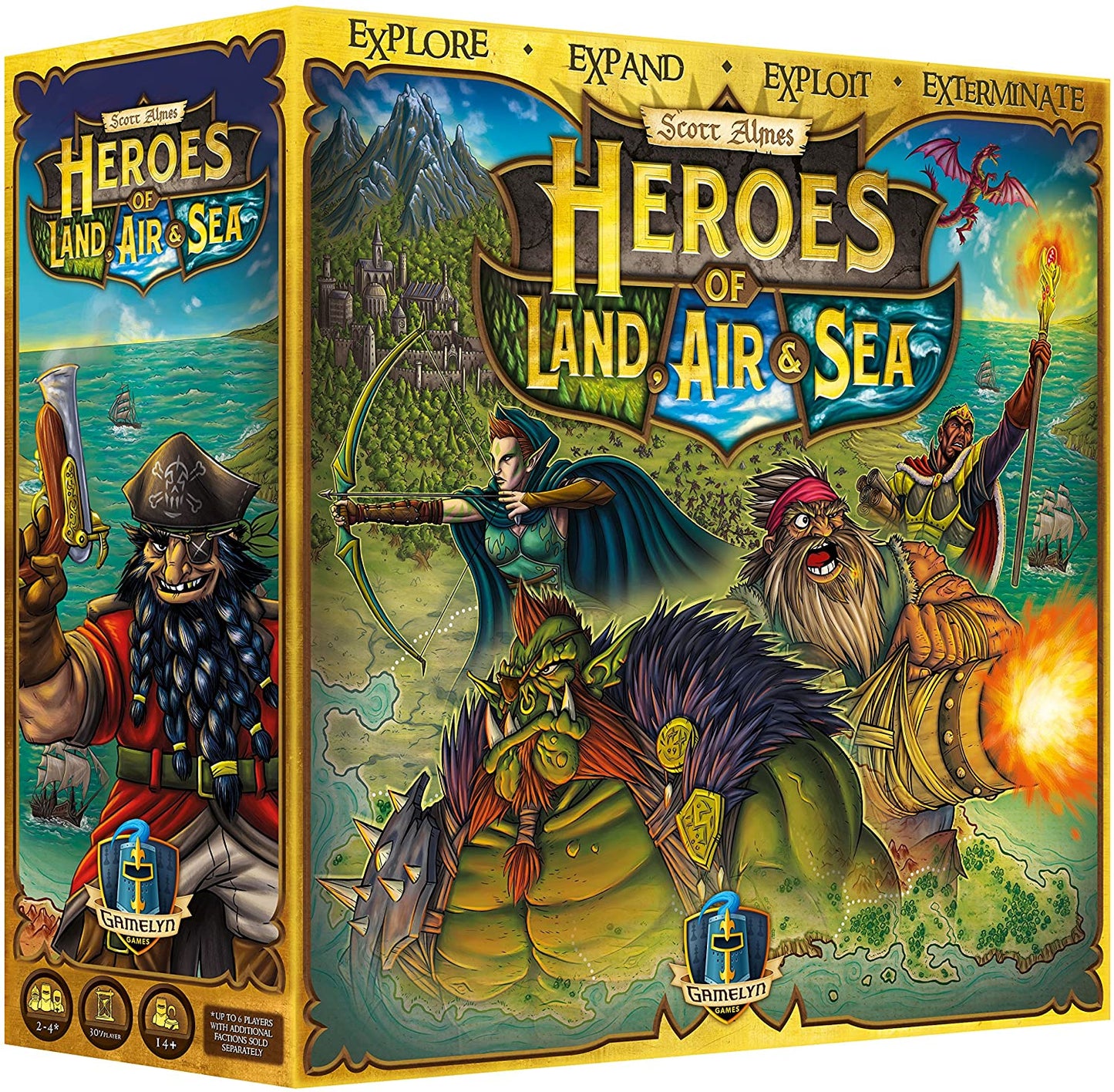 Heroes of Land Air & Sea Deluxe Edition