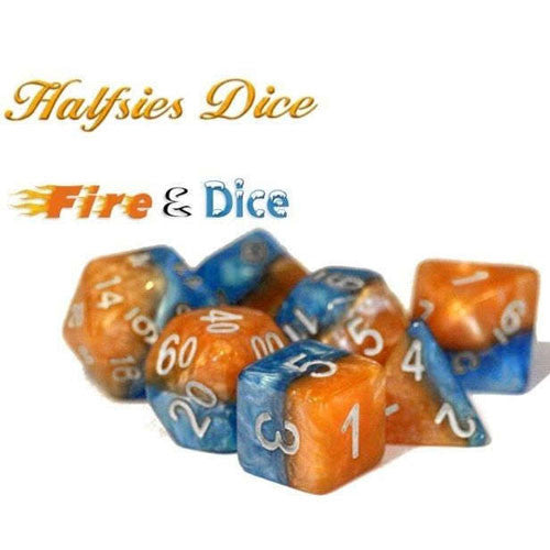 Halfsies Dice: Fire & Dice