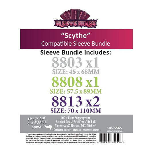 Card Sleeves: Scythe + Expansions Bundle