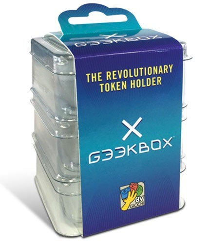Geekbox: Clear Plastic Token Storage Box w/Lid (3)
