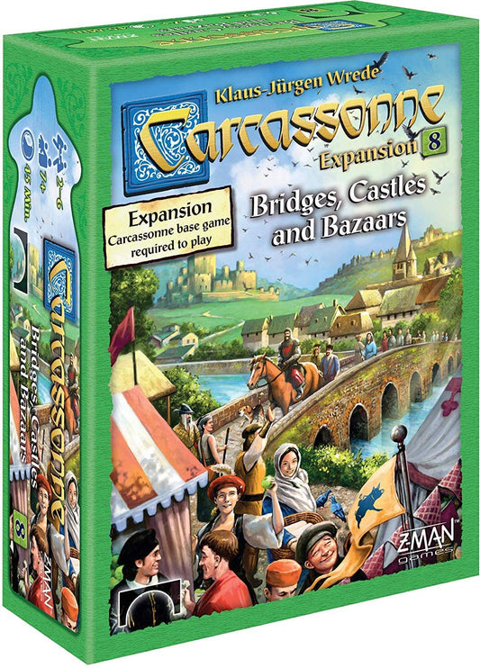 Carcassonne 8: Bridges, Castles, & Bazaars