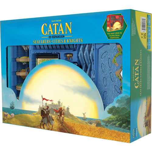 Catan 3D: Cities & Knights + Seafarers Expansions